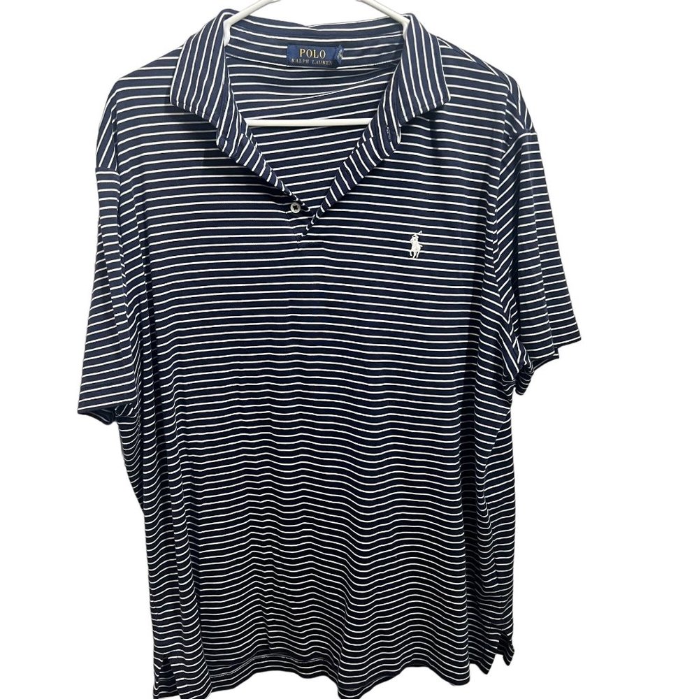 Polo Ralph Lauren Polo Shirt Mens XL Short Sleeve stripe